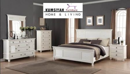 Jual Kamar Set Minimalis Putih Dunes Di Medan