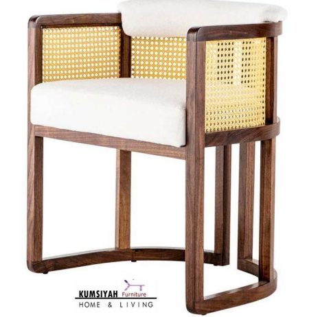 Jual Kursi Cafe Rattan Kayu Jati Di Tanggerang