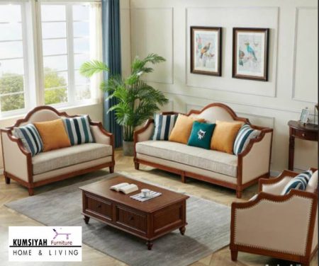 Jual Kursi Tamu Solo Minimalis Jati Sofa Modern