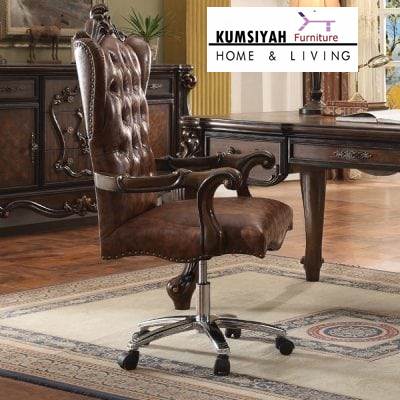 Jual Kursi Kerja Kantor Kayu Jati Elegant Di Solo