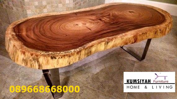 Harga Meja Kayu Jati Utuh Solid Murah Terlaris