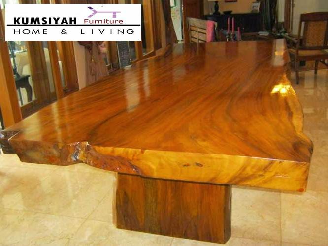 Jual Meja Besar Kayu Jati Utuh Solid Terbaru Berkualitas Terbaik