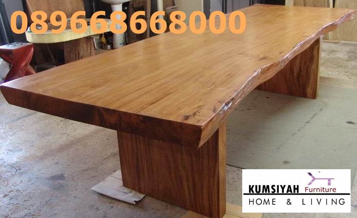 Jual Meja Besar Kayu Jati Utuh Solid Terbaru Berkualitas Terbaik