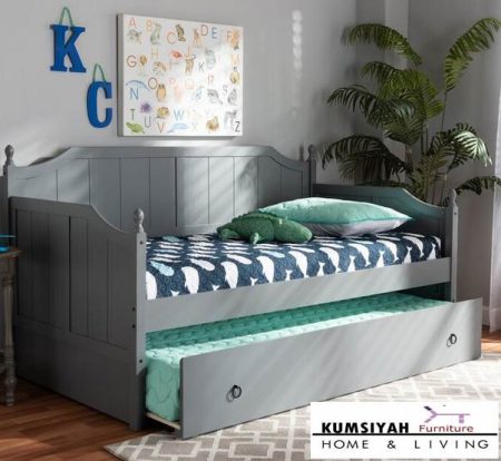 Jual Sofa Bed Kayu Jati Jepara Kalel Wood Twin