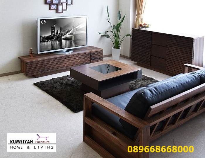 Set Kursi Kayu Jati Tebal Model Solid Harga Murah