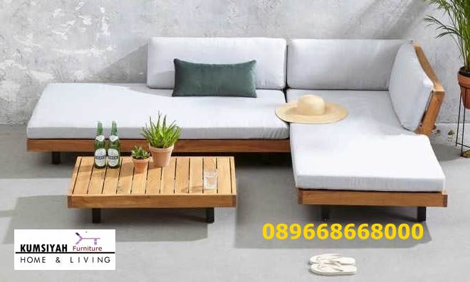 Set Kursi Kayu Jati Tebal Model Solid Harga Murah