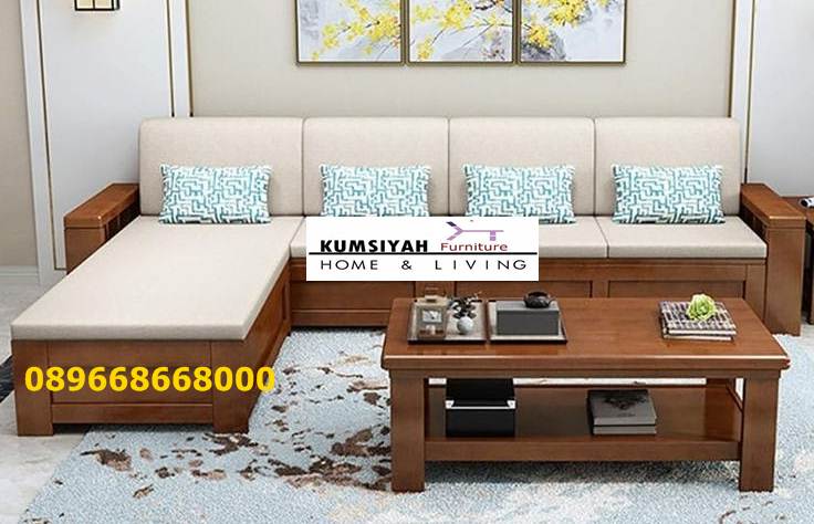 Set Kursi Kayu Jati Tebal Model Solid Harga Murah