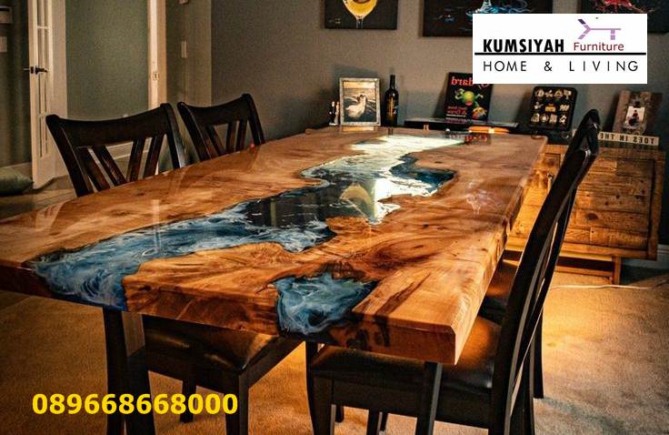 Jual Meja Resin Jepara Modern Harga Terjangkau