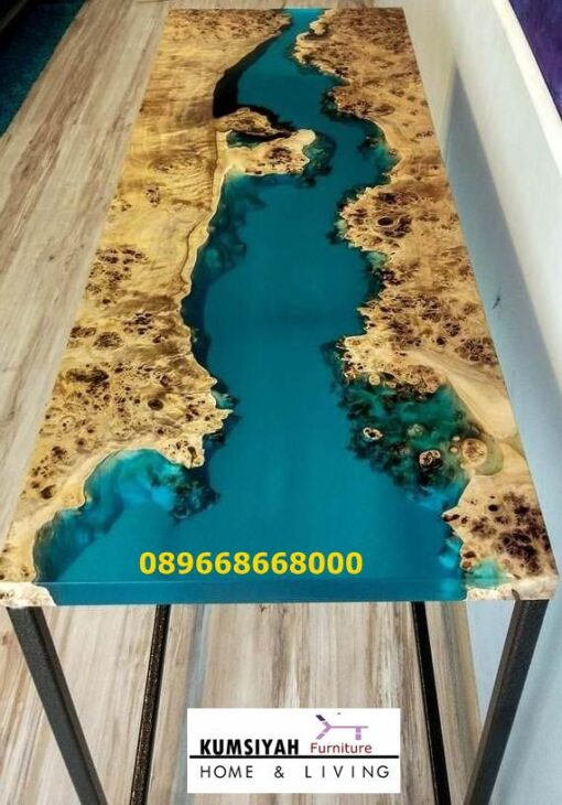 Jual Meja Resin Epoxy Minimalis Harga Terjangkau