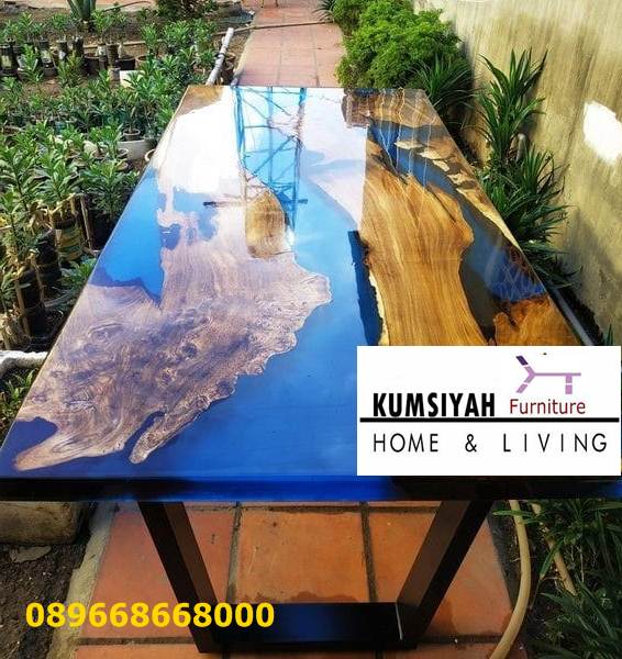 Jual Meja Resin Epoxy Minimalis Harga Terjangkau