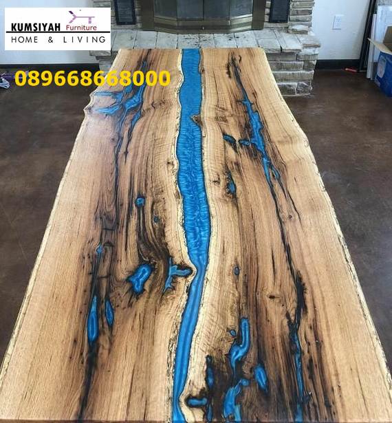 Jual Meja Resin Menyala Modern Harga Terjangkau