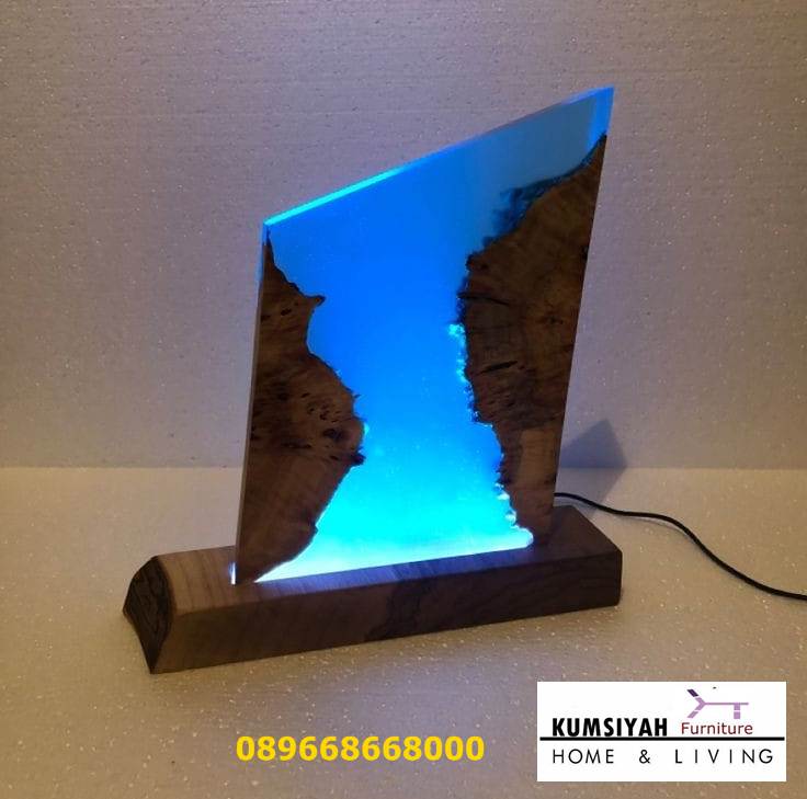 Jual Meja Resin Menyala Modern Harga Terjangkau