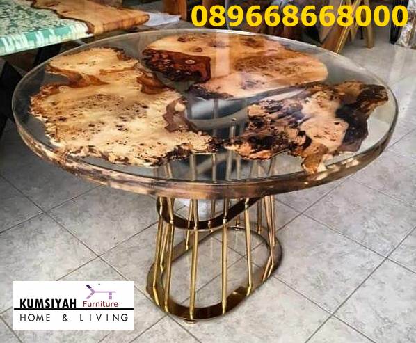 Jual Meja Resin Unik Desain Minimalis Harga Murah