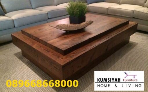 Jual Meja Tebal Antik Kayu Solid Harga Murah