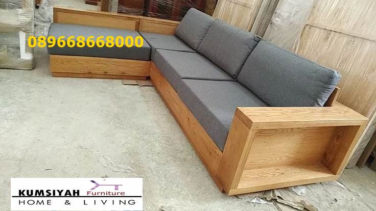 Set Kursi Kayu Jati Tebal Model Solid Harga Murah