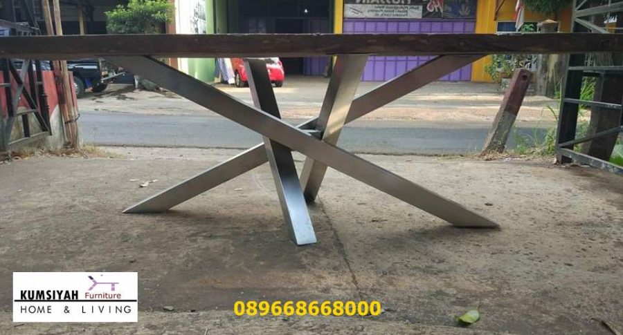 Jual Kaki Meja Stainless Minimalis Harga Murah