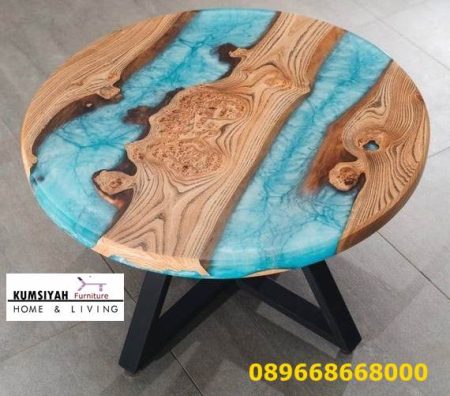 Jual Meja Tamu Resin Terpopuler Unik Klasik