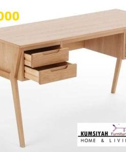 Jual Meja Kantor Kerja Kayu Solid Minimalis Harga Murah