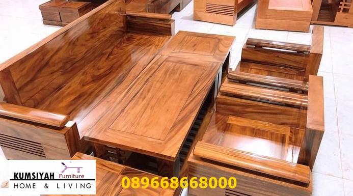 Jual Meja Kursi Kayu Jati Tebal Termurah