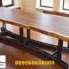 Jual Set Meja Makan Kayu Besar Model Terbaru