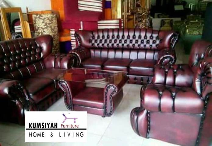 Jual Kursi Sofa Kulit Terpopuler Desain Modern Murah