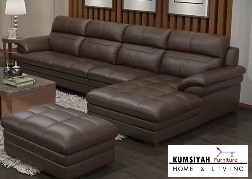 Jual Kursi Sofa Kulit Terpopuler Desain Modern Murah