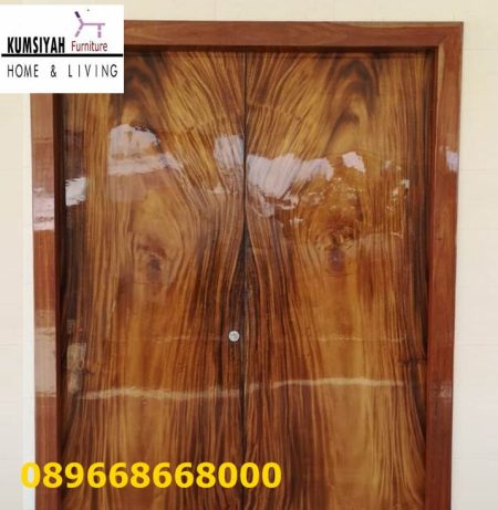 Jual Pintu Kayu Trembesi Terpopuler Modern Harga Terjangkau