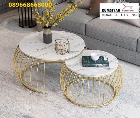 Jual Meja Tamu Marmer Bandung Desain Terpopuler Murah