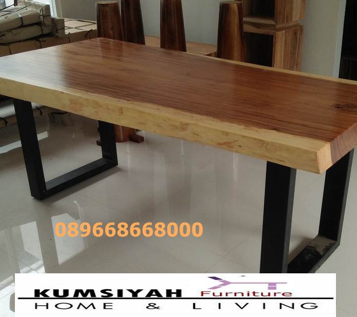 Harga Meja Makan Trembesi Bandung Desain Minimalis Harga Murah