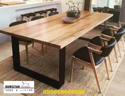 Jual Meja Trembesi Bekas Desain Minimalis Harga Murah