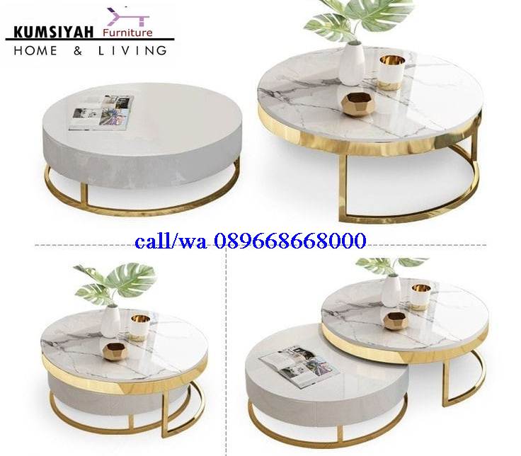 Jual Meja Sofa Marmer Desain Terbaru Berkualitas Murah