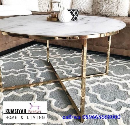 Jual Meja Sofa Marmer Desain Terbaru Berkualitas Murah