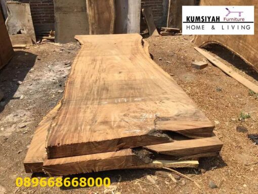 Papan Kayu Lebar Trembesi Model dan Bentuk Minimalis