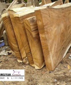 Papan Kayu Lebar Trembesi Model dan Bentuk Minimalis