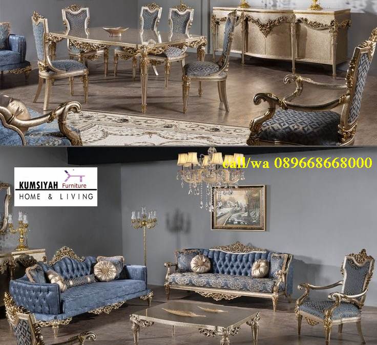 Jual Sofa Ruang Tamu Mewah Bentuk Dan Model Terbaru