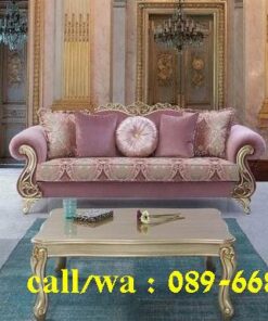 Jual Kursi Tamu Mewah Elegan Desain Terpopuler