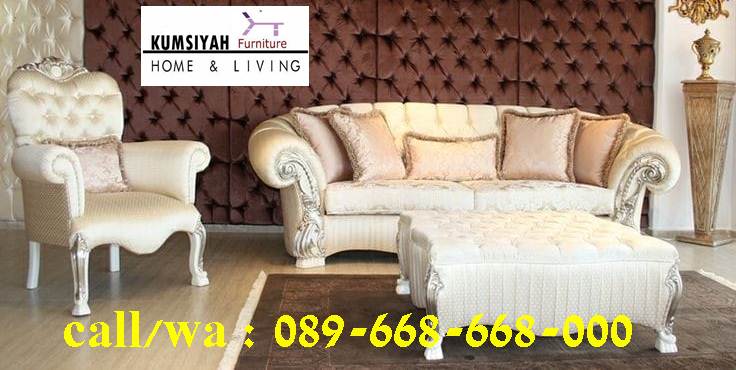 Jual Kursi Tamu Mewah Elegan Desain Terpopuler