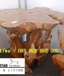 Jual Meja Akar Kayu Trembesi Bentuk Terpopuler Terunik