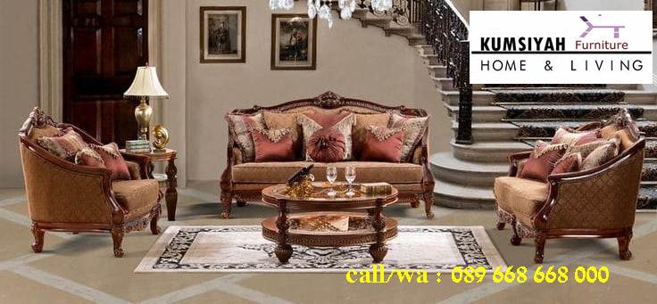 Jual Kursi Sofa Jati Klasik Desain Minimalis