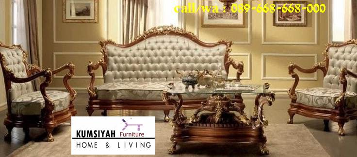 Jual Sofa Kayu Ukir Termewah Modern Mewah