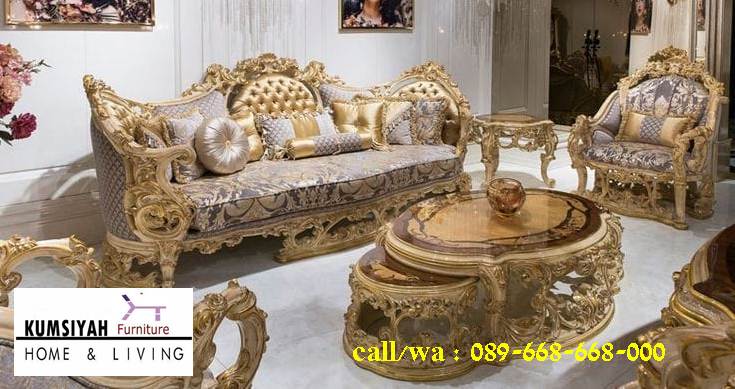 Jual Sofa Kayu Ukir Termewah Modern Mewah