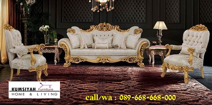 Jual Sofa Kayu Ukir Termewah Modern Mewah