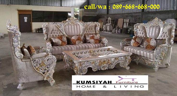 Jual Sofa Kayu Ukir Termewah Modern Mewah