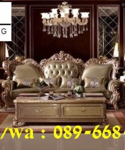 Jual Sofa Kayu Ukir Termewah Modern Mewah