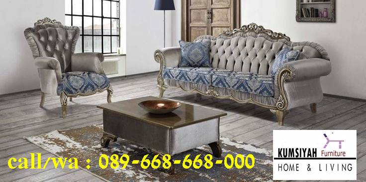 Jual Sofa Kayu Ukir Termewah Modern Mewah