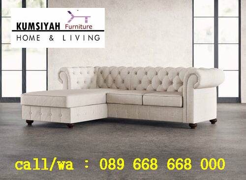 Sofa Sudut Mewah Minimalis Terbaru