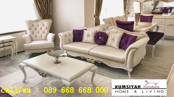 Jual Sofa Tamu Klasik Bentuk Terbaru Terjangkau