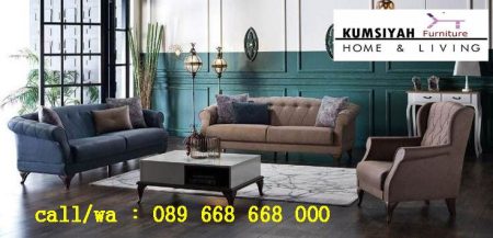 Jual Sofa Tamu Klasik Bentuk Terbaru Terjangkau