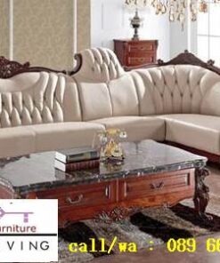 Sofa Sudut Mewah Minimalis Terbaru