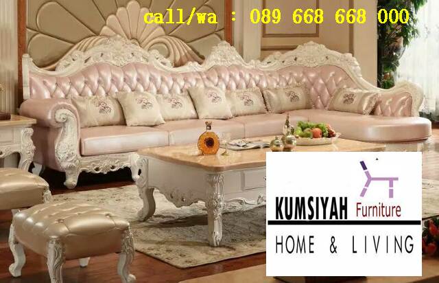 Sofa Sudut Mewah Minimalis Terbaru